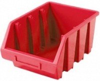 Plastikowy pojemnik warsztatowy EBOX czerwony