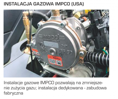 Instalacja gazowa IMPCO