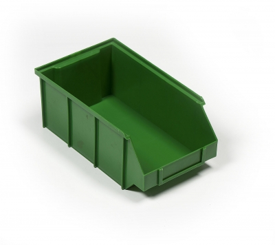 Zielony pojemnik warsztatowy typu IIIP