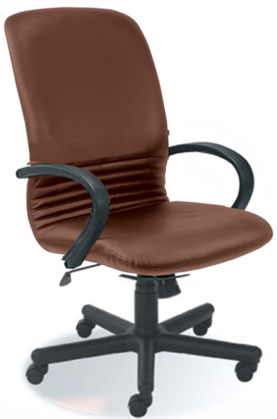 Fotel gabinetowy MIRAGE brązowy