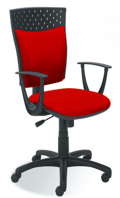 Krzesło biurowe STILLO czerwone