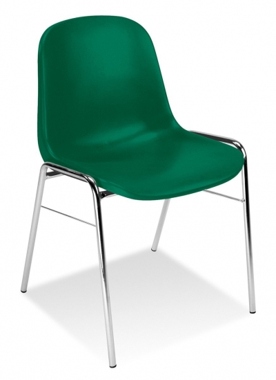 Krzesło Beta Chrome zielone