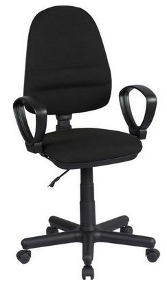 Krzesło tapicerowane Perfect Profil GTP czarne