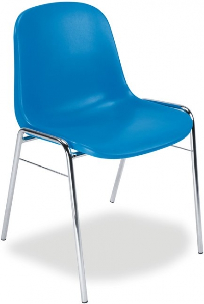 Krzesło Beta Chrome niebieskie