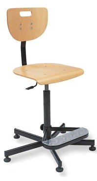 Krzesło warsztatowe WEREK + foot base